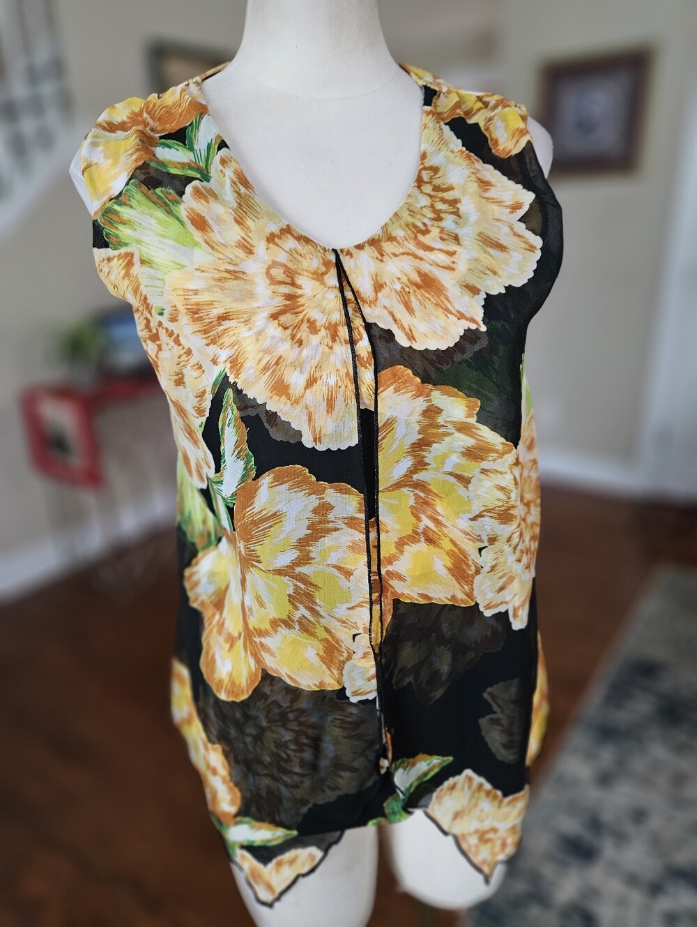 Adele And May Floral Top Small